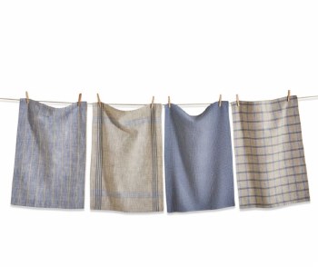 Dish Towels Denim Set of 4