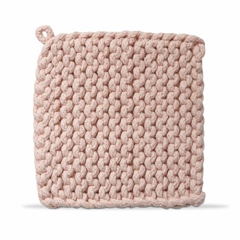 Crochet Trivet Blush