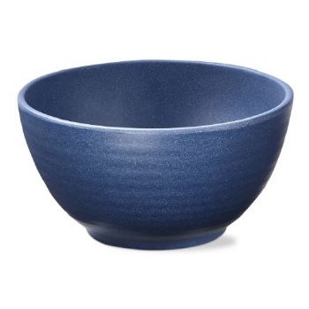 Brooklyn Melamine Bowl Blue Denim