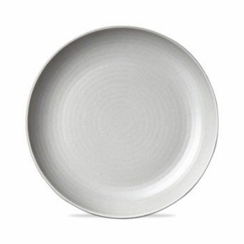 Brooklyn Melamine Dinner Plate Light Gray