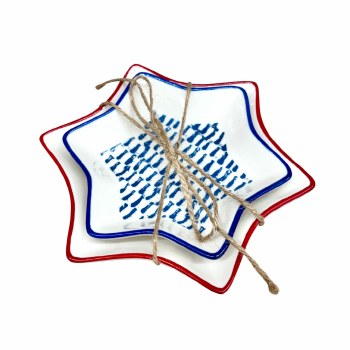 Star Dish Set of 2
