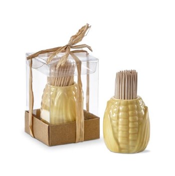 Corn Toothpick Holder Set