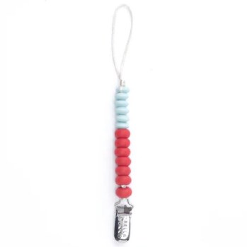 Pacifier Clip Cherry Duo