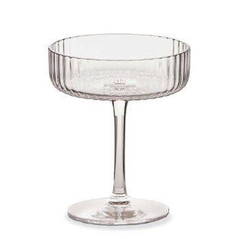 Gramercy Fluted Coupe Glass