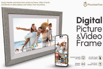 Digital Picture Frame Gray