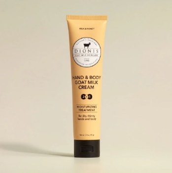 Goat Milk Hand &amp; Body Cream 3.3oz Milk &amp; Honey