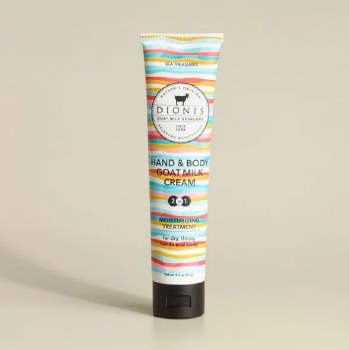 Goat Milk Hand &amp; Body Cream 3.3oz Sea Treasures