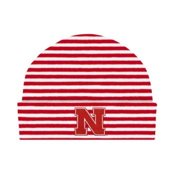 Husker Infant Newborn Striped Cap