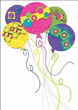 Enclosure Card Balloons