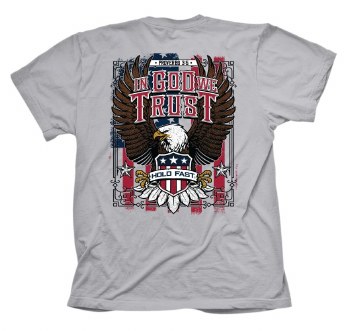 Hold Fast T-Shirt Trust Eagle LG