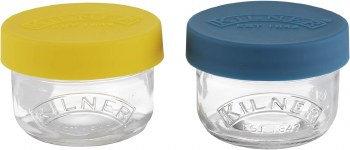 Kilner Set of 2 Snack and Store Pots