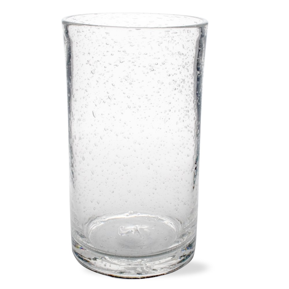 Hand Blown Clear Glass Tumbler