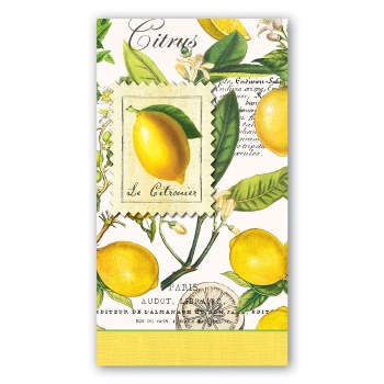 Lemon Basil Hostess Napkin