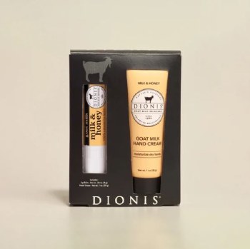 Goat Milk Gift Set Lip &amp; Hand Milk &amp; Honey