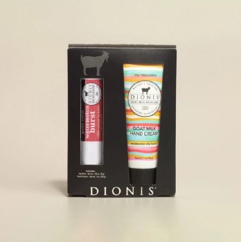 Goat Milk Gift Set Lip &amp; Hand Sweet Treasures