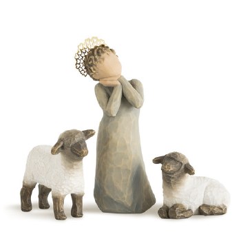 Little Shepherdess (set Of 3)