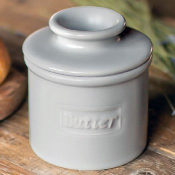 Butter Bell Crock Matte Stone