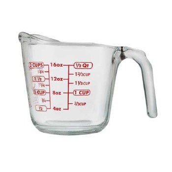 Fire King Glass Measuring 2 Cup