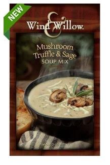 Soup Mushroom with Black Truffle &amp; Sage