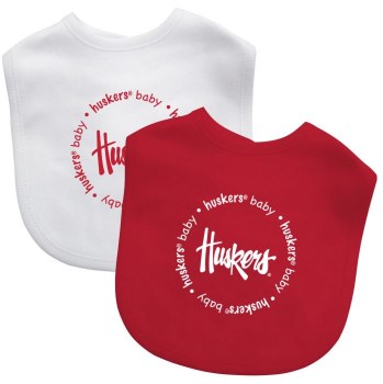 Nebraska Huskers Baby Bibs 2 Pack