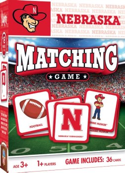 Nebraska Cornhuskers Matching Game