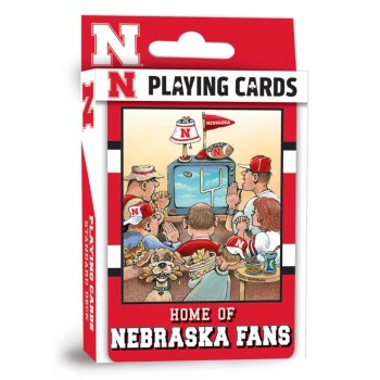 Nebraska Cornhuskers Playing Cards Fan Deck