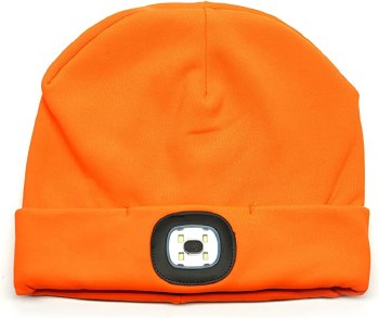 Night Scope Led Beanie Orange