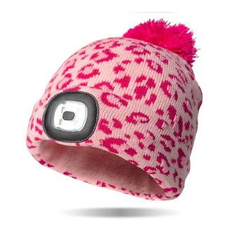 Kids Rechargable LED Beanie Wild Child