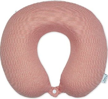Neck Pillow Pink Stripe