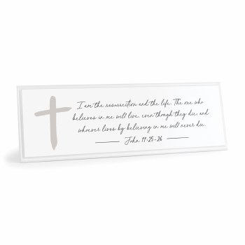 I Am The Resurrection Wall Art &amp; Table Decor