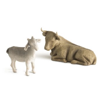Ox And Goat (set Of 2)