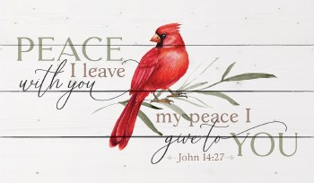 Peace I Leave You Pallet Wall Art