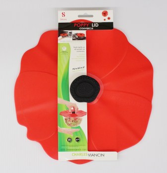 Poppy Lid Red 11"