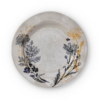 Melamine Salad Plates Set of 4 Let It Bee