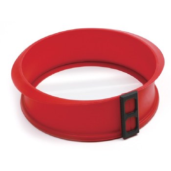 Silicone Spring Form Pan with Glass Bottom