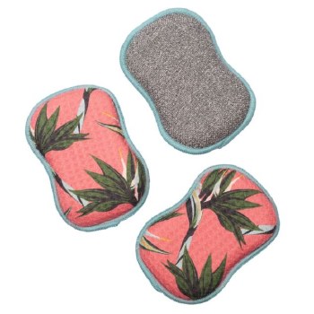 Sponge Set of 3 Bird of Paradise