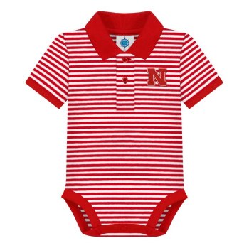 Husker Infant Striped Bodysuit 0-3 Months
