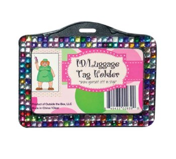 Horizontal Bling ID Holder Multi