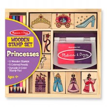 Princesses Wooden Stamp Set