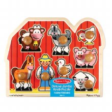 Large Farm Jumbo Knob Puzzle