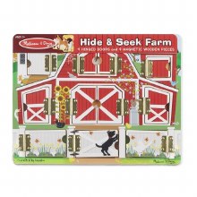 Magnetic Farm Hide&seek Board