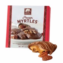 Milk Chocolate Pecan Myrtles 4oz