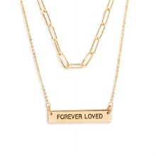 Loving Memories Necklace Gold