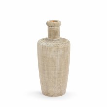 Pine Wood Vase 10"