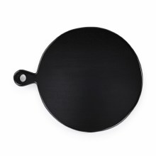 Round Wood Serving Board Ebony