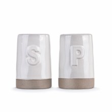 Salt & Pepper Set Of 2 White