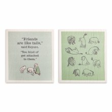 Biodegradable Dish Cloths Set of 2 - Eeyore
