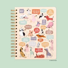 Spiral Notebook If Dogs Could Talk