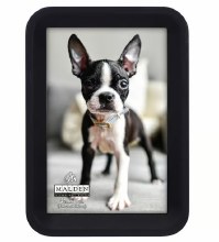 Curved Black Wood Frame 4x6