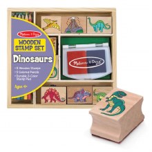 Dinosaur Wooden Stamp Set